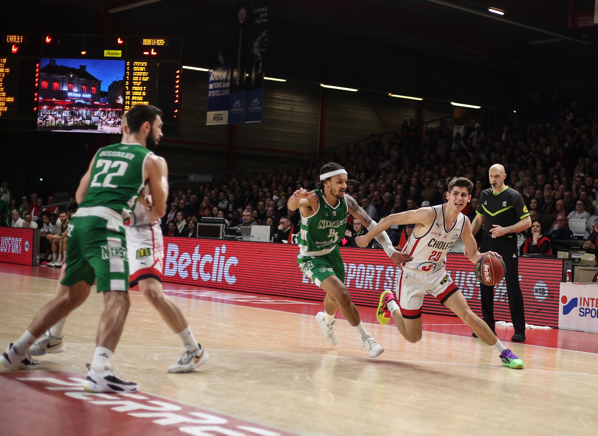 Mathéo Leray VS Nanterre 01-04-2023 