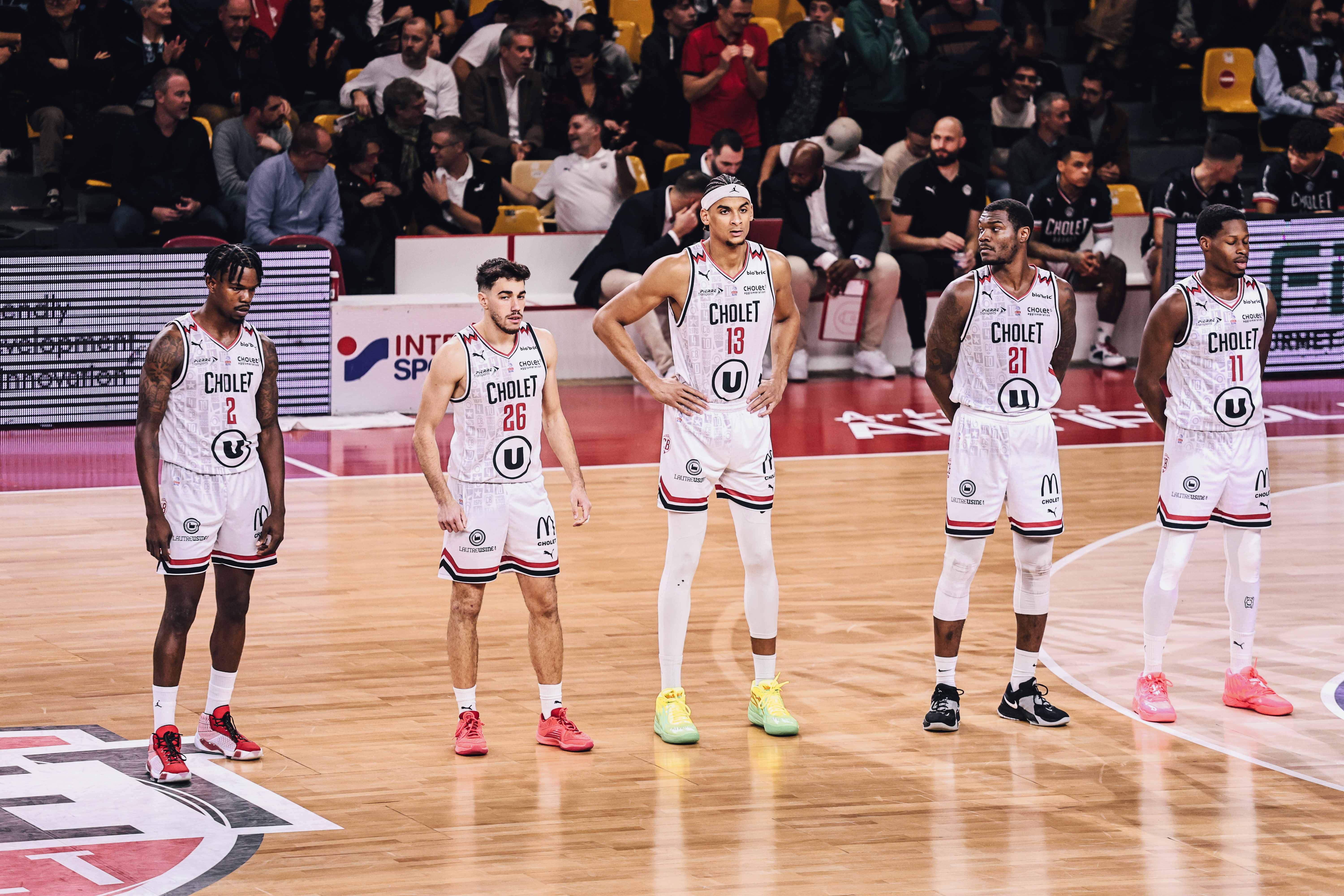 Gerry Blakes, Enzo Goudou-Sinha, Neal Sako, Jalen Jones, Gérald Ayayi ©MELVYN AUGAS