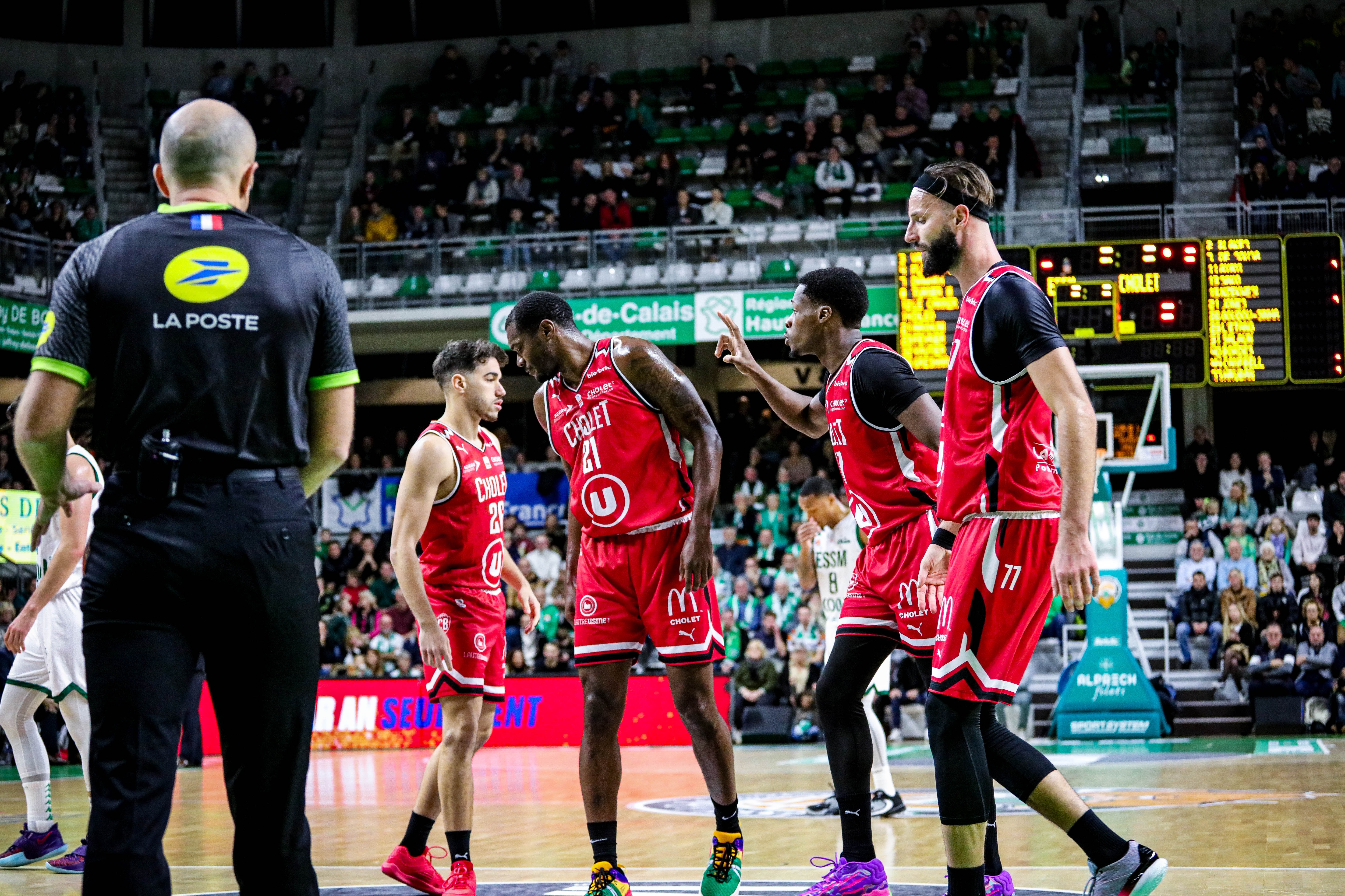 Enzo Goudou-Sinha, Jalen Jones, Gerald Ayayi, Vojtech Hruban ©Pauline Ledez