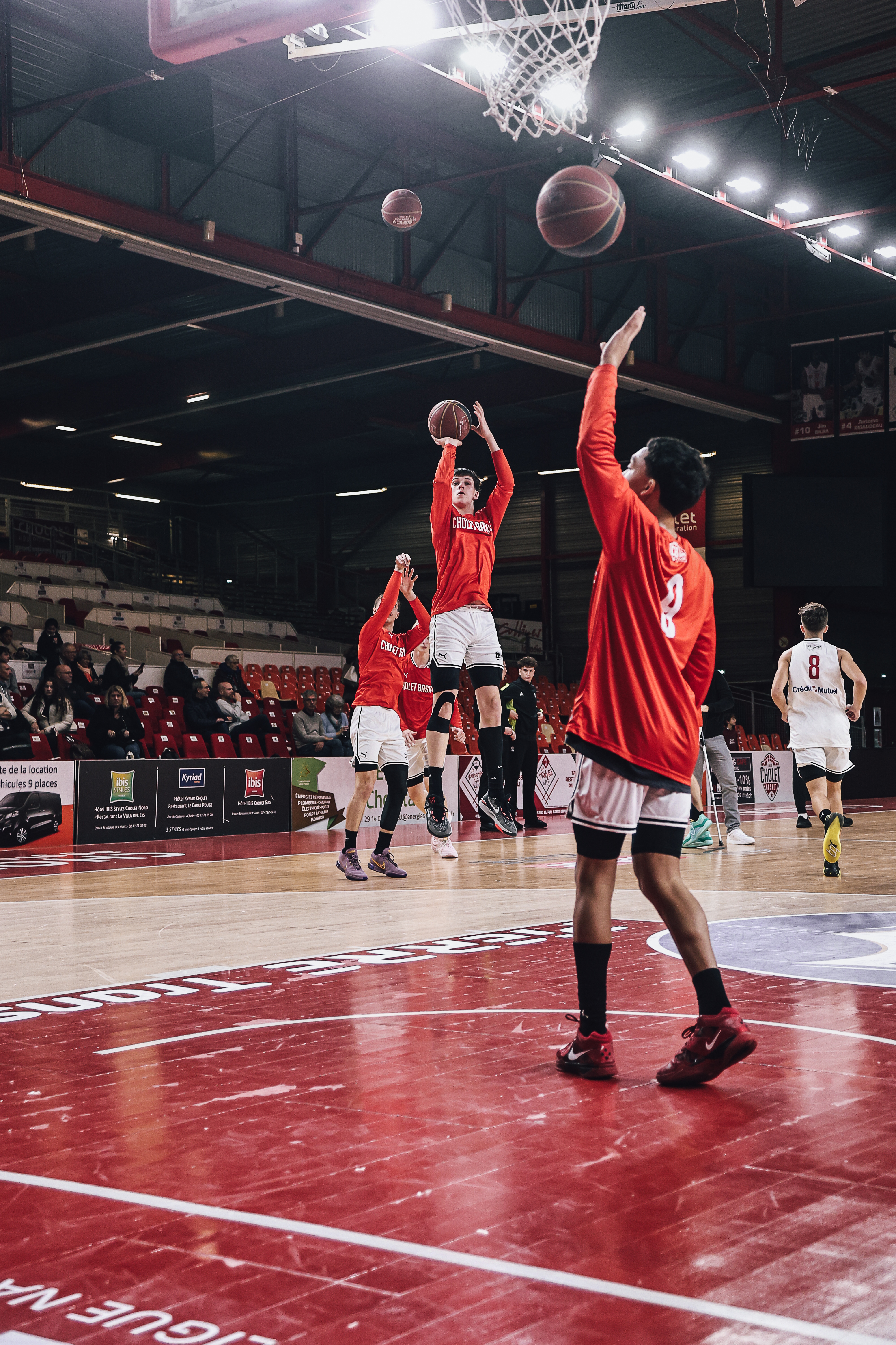 Romain Valakou et Aaron Towo-Nansi ©MELVYN AUGAS