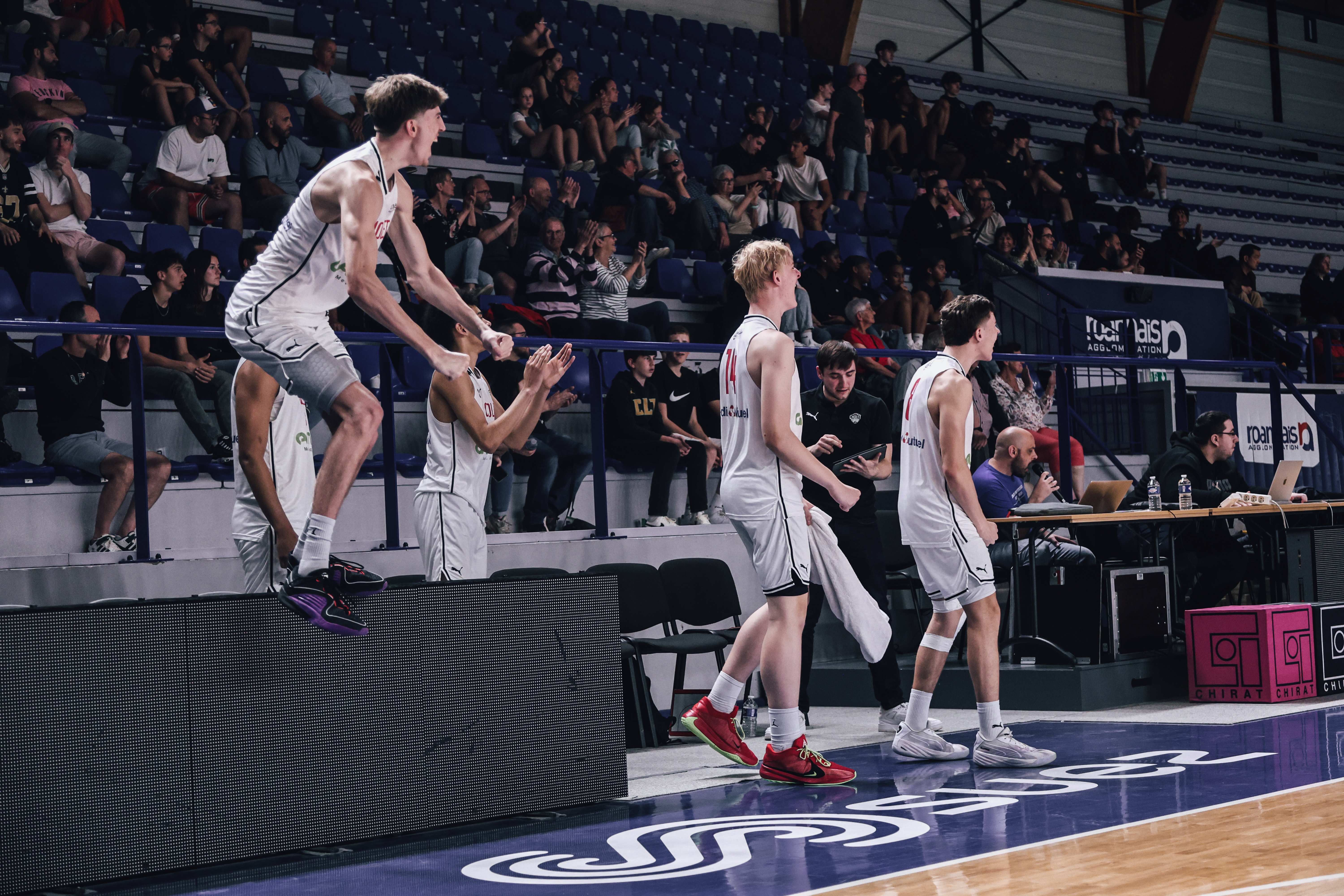 Gabin Lefort, Adrien Niedergang et Ethan Robineau ©MELVYN AUGAS