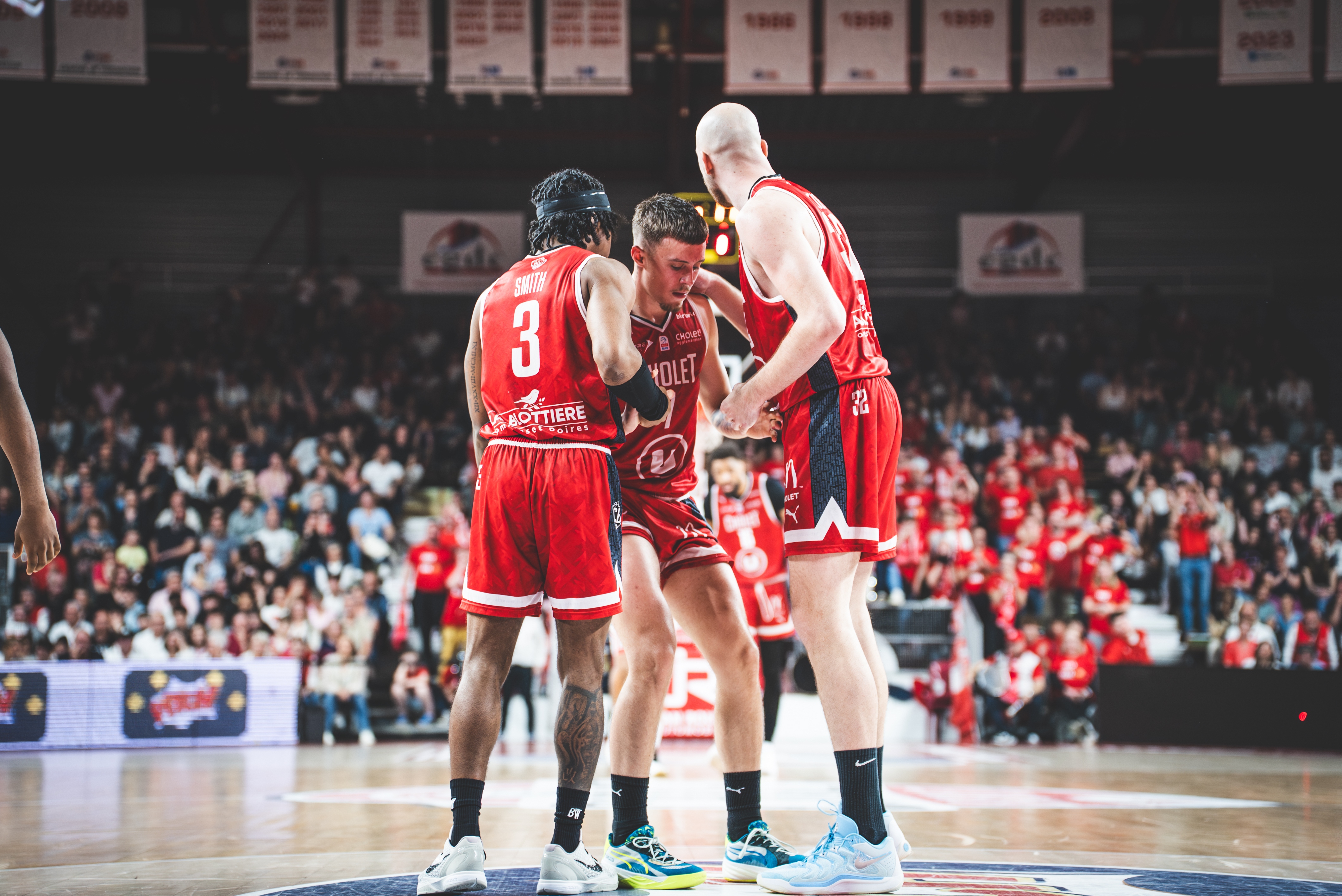 Stefan Smith, Nathan de Sousa et Bastien Vautier