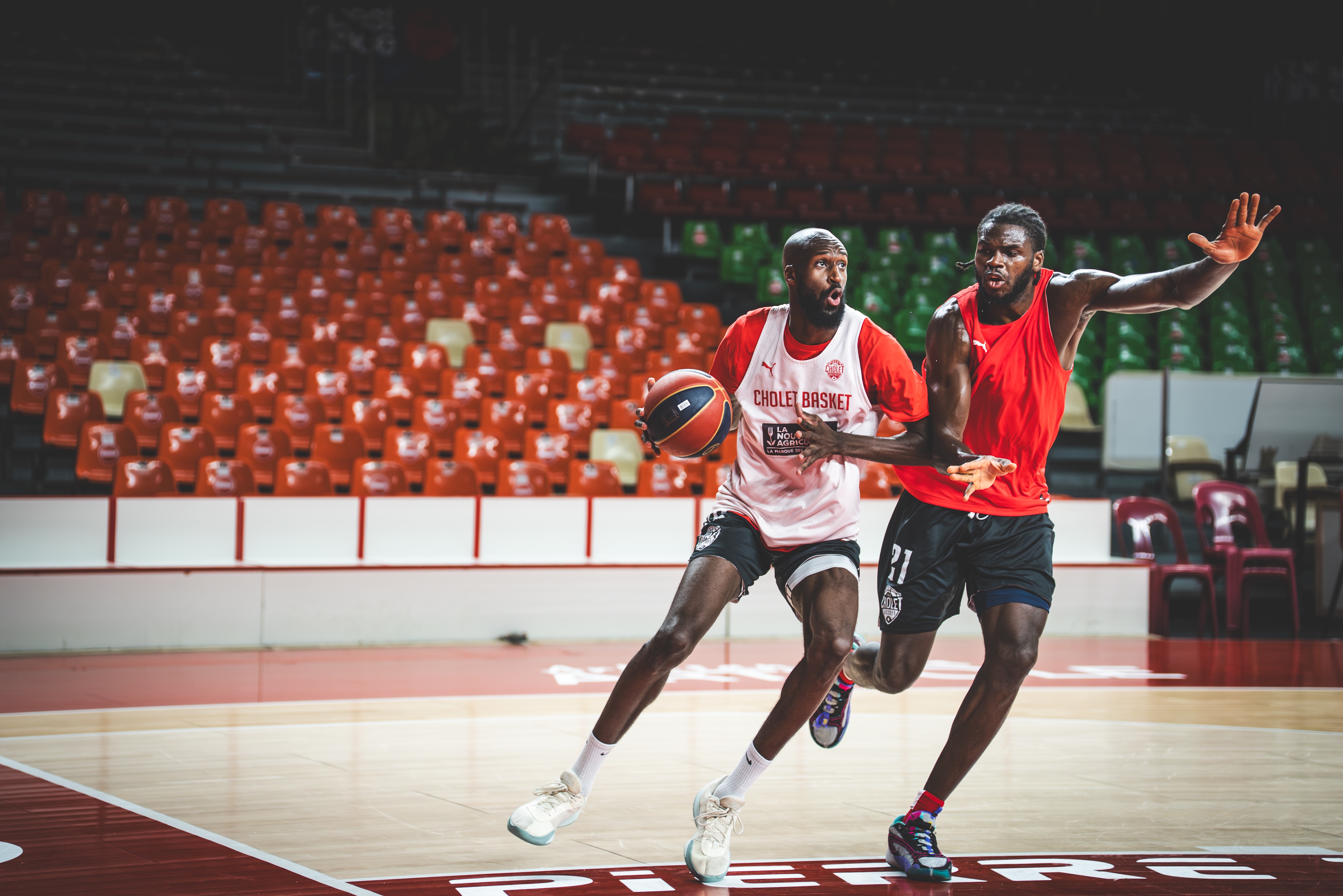 Digué Diawara et Qudus Wahab